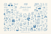 Whimsical Set Babies Vibes, an Object Graphic by ViktoriyaD (Thumbnail 3 of 24)