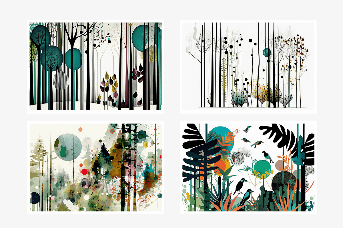 Fore Collection · The Forest, a Decorative Illustration by milatovar (Photo 14 of 14)