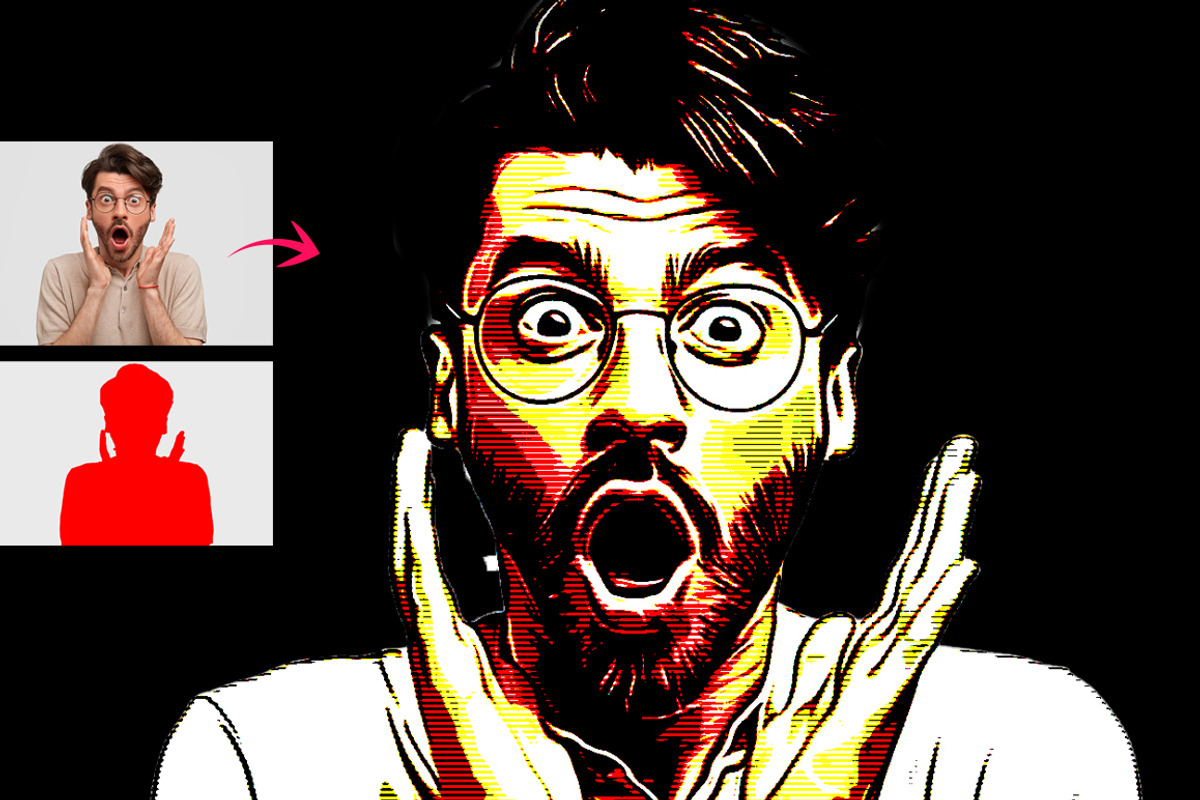 Pop Art Effect Photoshop Action, an Action Add-On by MRI STUDIO (Photo 22 of 22)