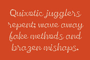 CS Renita Disco, a Script Font by Craft Supply Co. (Thumbnail 4 of 8)