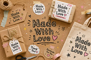 Doodle Sketch, a Slab Serif Font by Wow Magic (Thumbnail 2 of 4)