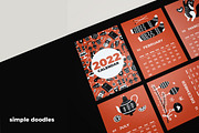 Cozy 2022 calendars collection, a Stationery Template by Lana Sham (Thumbnail 7 of 10)