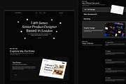 Luminex - Portfolio Framer Template, an UI Kit Template by rizal_yustriadi (Thumbnail 2 of 3)