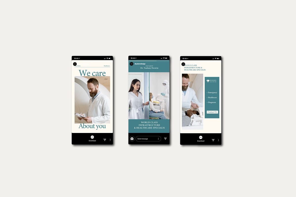 Clinic & Dentist Social Templates preview 6