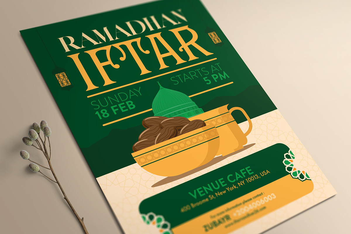 Ramadhan Iftar Flyer, a Flyer Template by Aarley Kaiven (Photo 2 of 2)
