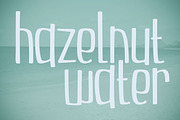 Hazelnut Water, a Sans Serif Font by Brittney Murphy Design (Thumbnail 1 of 3)