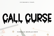 Call Curse, a Script Font by FreshTypeINK (Thumbnail 1 of 7)
