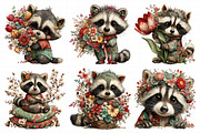 Whimsical Mother's Day Raccoon Clipa, an Illustration by Daily.Designs (Thumbnail 8 of 8)