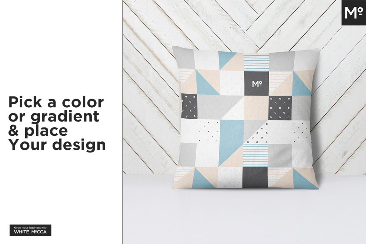 The Pillow Cover Mock-ups Set, a Household Mockup by Mocca Mockups Store (Photo 7 of 14)