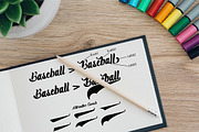 Claiborne Typeface, a Script Font by madeDeduk (Thumbnail 4 of 10)