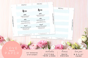 Wedding Menu M1021, an Invitation Template by Love Meets Paper (Thumbnail 2 of 2)