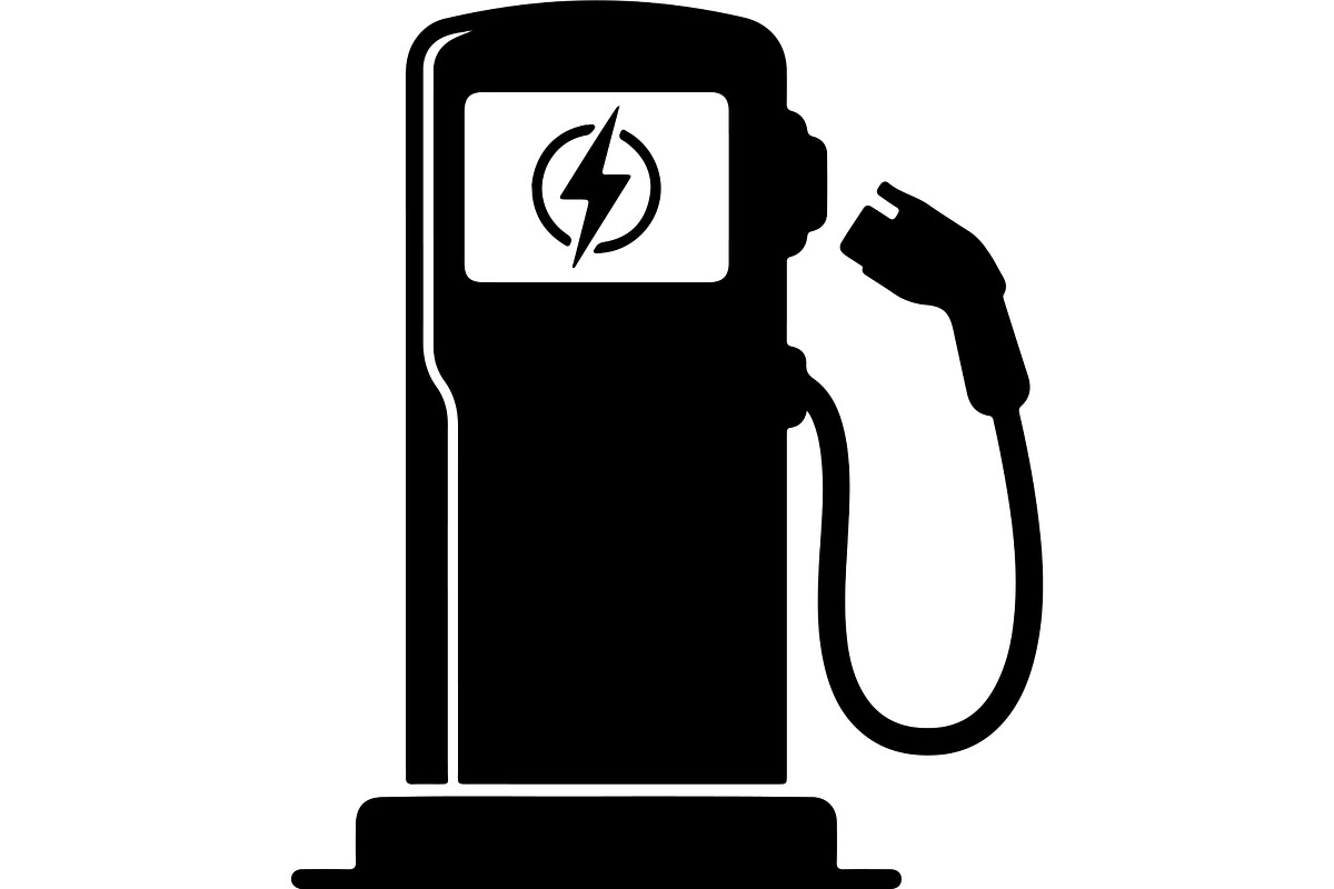 EV Charging Station Icon Bundle, a Technology Illustration by jahid234 (Photo 3 of 13)