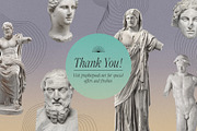 Greek & Roman Sculpture Collection, an Object Graphic by Graphic Goods (Thumbnail 15 of 15)