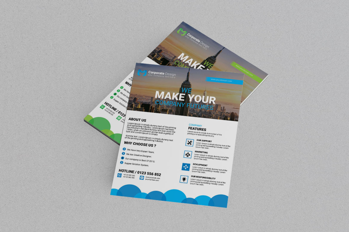 Ceative Business Advertising Flyer, a Flyer Template by BrandlyTemplate (Photo 4 of 5)