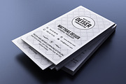 Simple White Business Card, a Business Card Template by Marvel (Thumbnail 3 of 4)