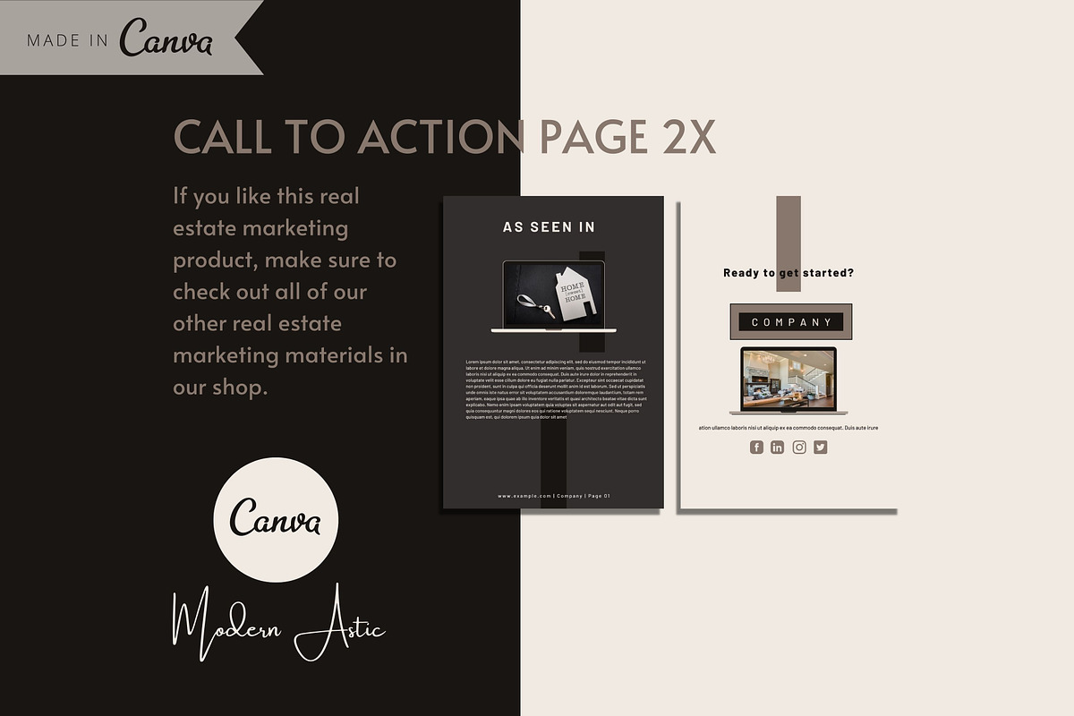 Modern Real Estate Seller's Guide, a Brochure Template by Modernastic - Canva (Photo 6 of 8)