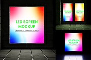 LED Screen Mockup PSD file, an Advertising Mockup by samsulpassive (Thumbnail 3 of 3)