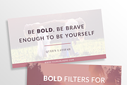 Going Bold 10 Social Media Templates, a Social Media Template by Kimi Kinsey (Thumbnail 6 of 6)