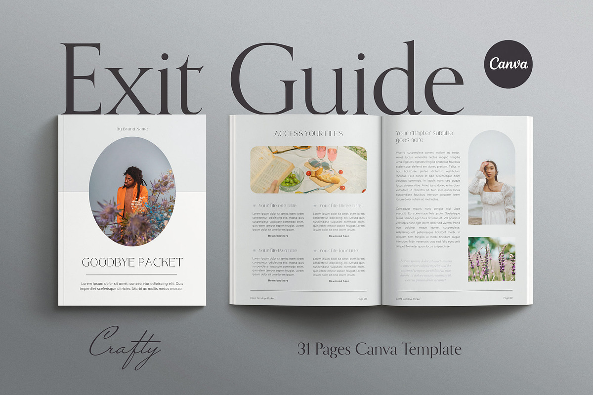 Service Experience Canva Templates, a Magazine Template by Sierra Creative Studio (Photo 13 of 17)