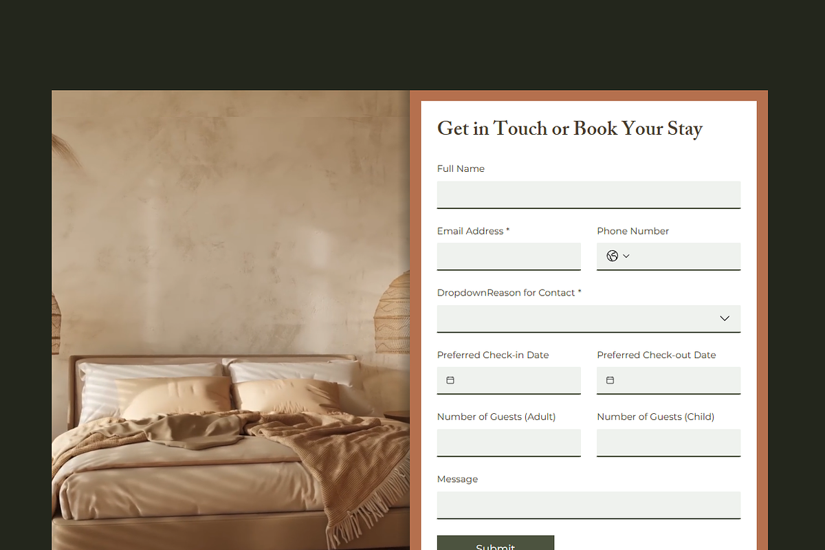 Guesthouse - Wix Studio Website preview 3