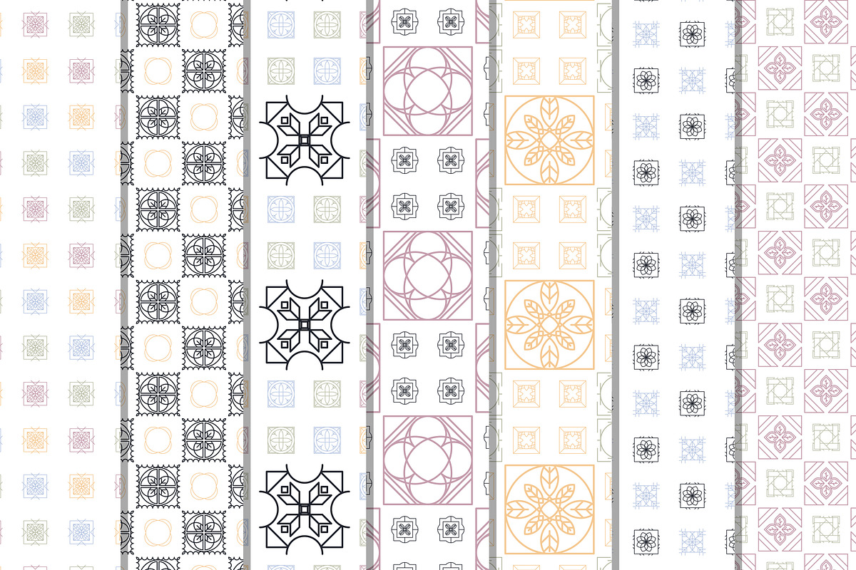 [Spring Vibes] 35 Tile Patterns -50%, a Pattern Graphic by VP Fonts (Photo 8 of 9)