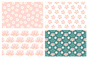 20 Cute and Sweet floral patterns, a Pattern Graphic by RevolutionizZed (Thumbnail 14 of 16)