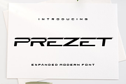 Prezet Font, a Sans Serif Font by agusariyadi (Thumbnail 1 of 5)