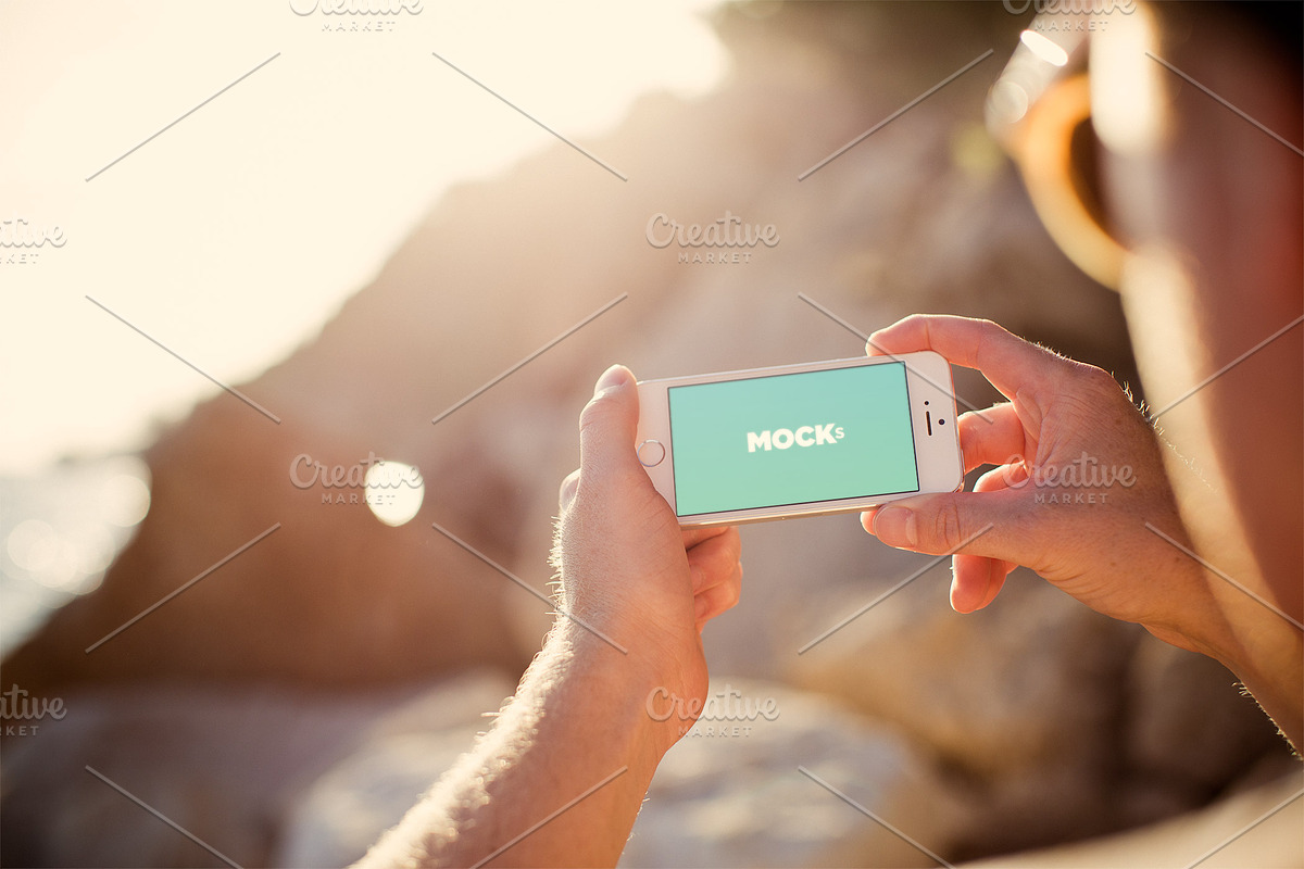 iPhone SE Mockups, an iPhone Mockup by Mockura (Photo 9 of 10)