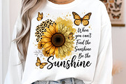 Sunflower Quote PNG, Inspirational A, an Illustration by CreationArt (Thumbnail 2 of 5)