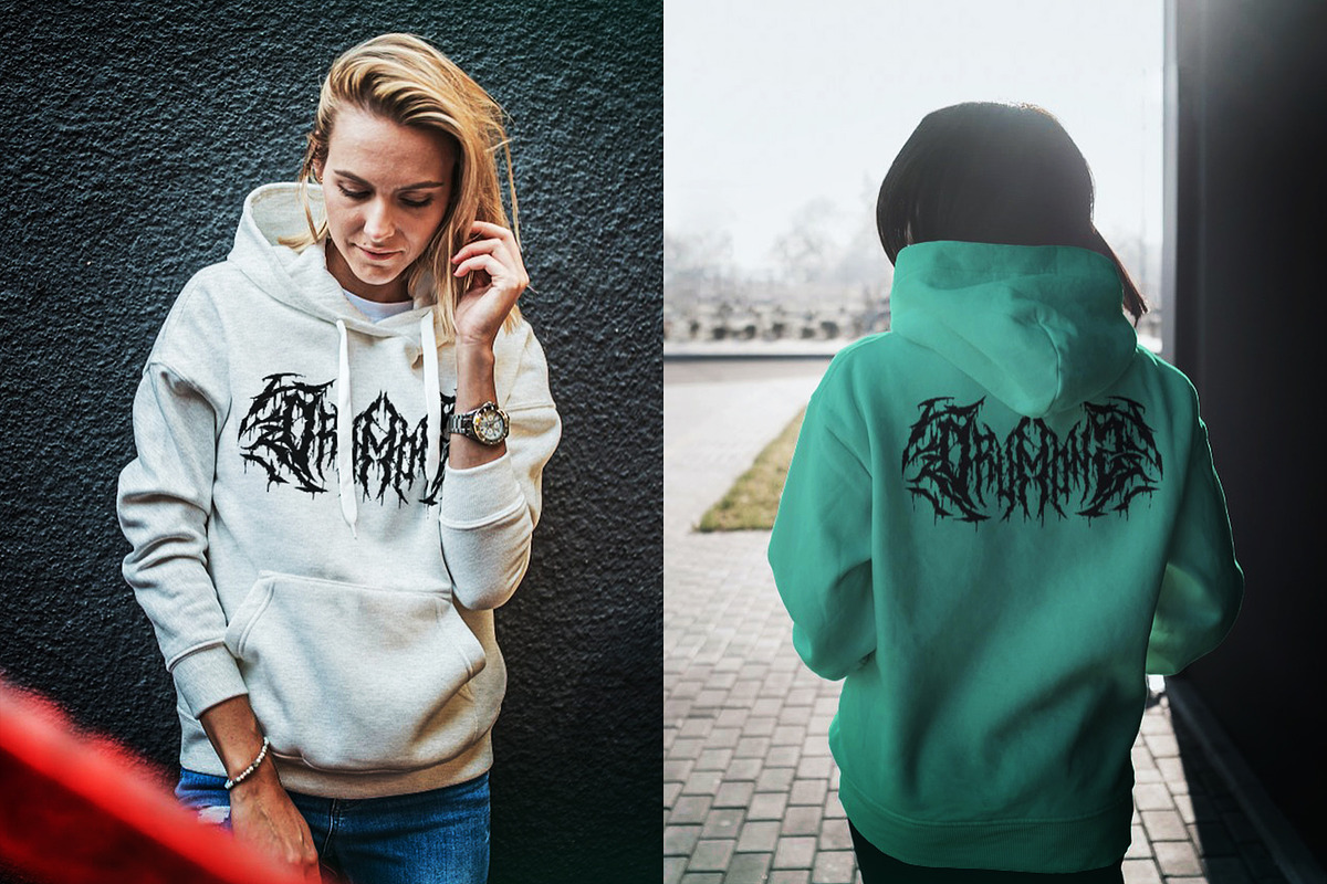 Drumonz | Metal Font, a Blackletter Font by WingBuk (Photo 9 of 12)