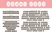Bunny Eggs, a Font by Brittney Murphy Design (Thumbnail 2 of 2)