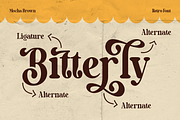 Mocha Brown - Unique Retro Font, a Serif Font by Say Studio (Thumbnail 2 of 12)