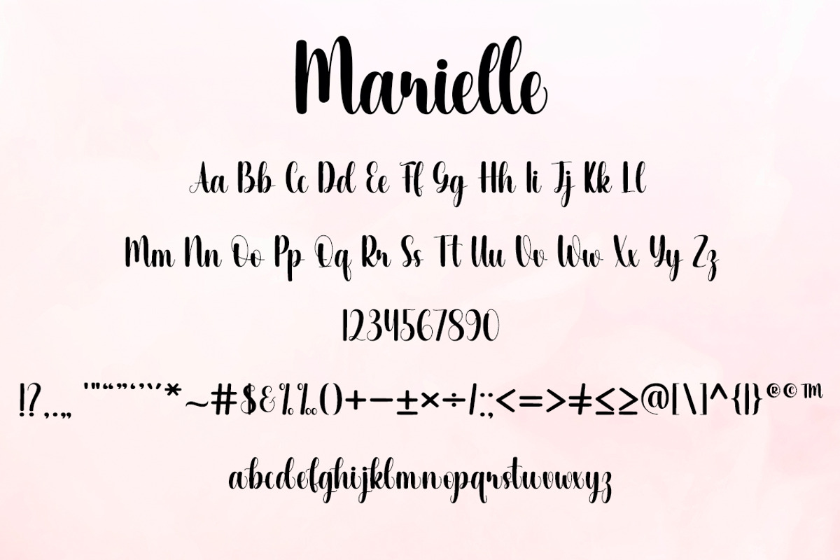 Marielle, a Script Font by DN Creative (Photo 5 of 6)
