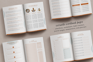 Wellness Workbook & EBook Templates