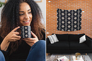 Black Gold Southwest Pattern, a Pattern Graphic by PPEthnicDecorPattern (Thumbnail 9 of 10)