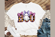 BOO Cute Halloween Ghost Checkered P, an Illustration by Sublimation Artist (Thumbnail 3 of 9)
