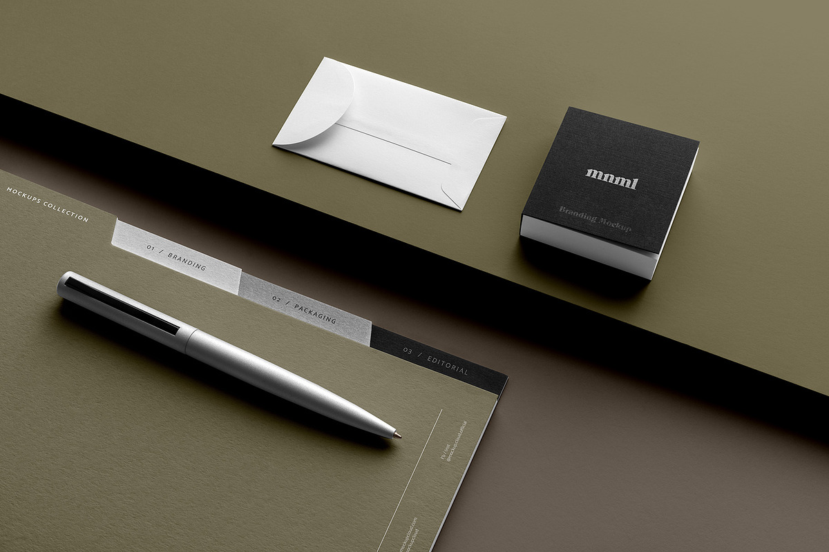 MNML / Branding Mockup Kit, a Product Mockup by Mockup Cloud (Photo 9 of 23)