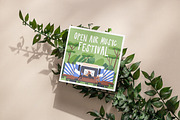 Open-air music fest posters, banner, a Background Graphic by Good Studio (Thumbnail 6 of 11)