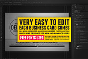 Unlimited Business Cards Bundle, a Business Card Template by Marvel (Thumbnail 4 of 204)