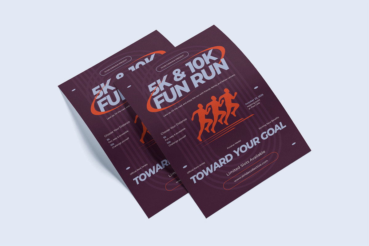 Fun Run - Poster, a Poster Template by VUNIRA (Photo 2 of 2)