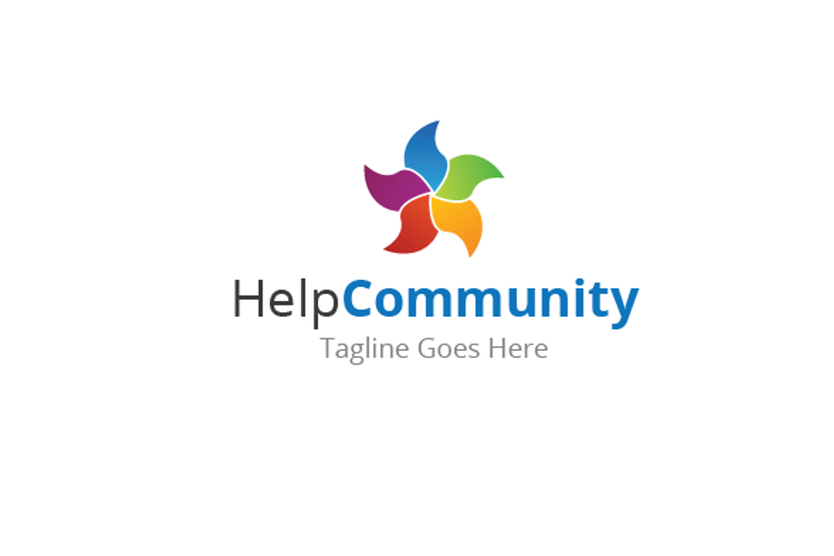 Help Community Logo, a Branding & Logo Template by Sajida Salim