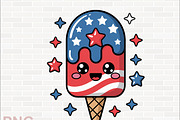 4Th Of July Clipart Bundle, a Texture Graphic by crative8112 (Thumbnail 5 of 8)