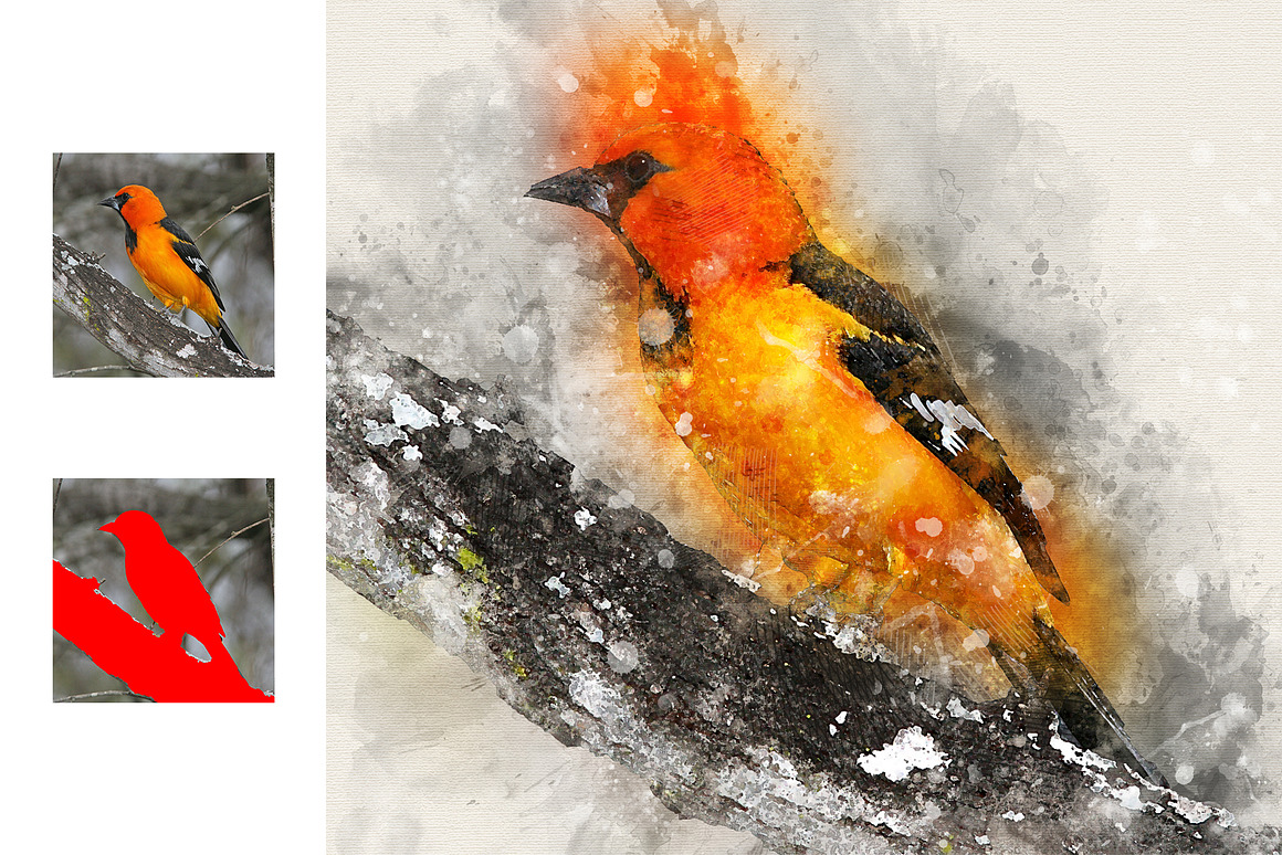 830 Creative Photoshop Action BUNDLE, an Action Add-On by Design Forest (Photo 31 of 133)