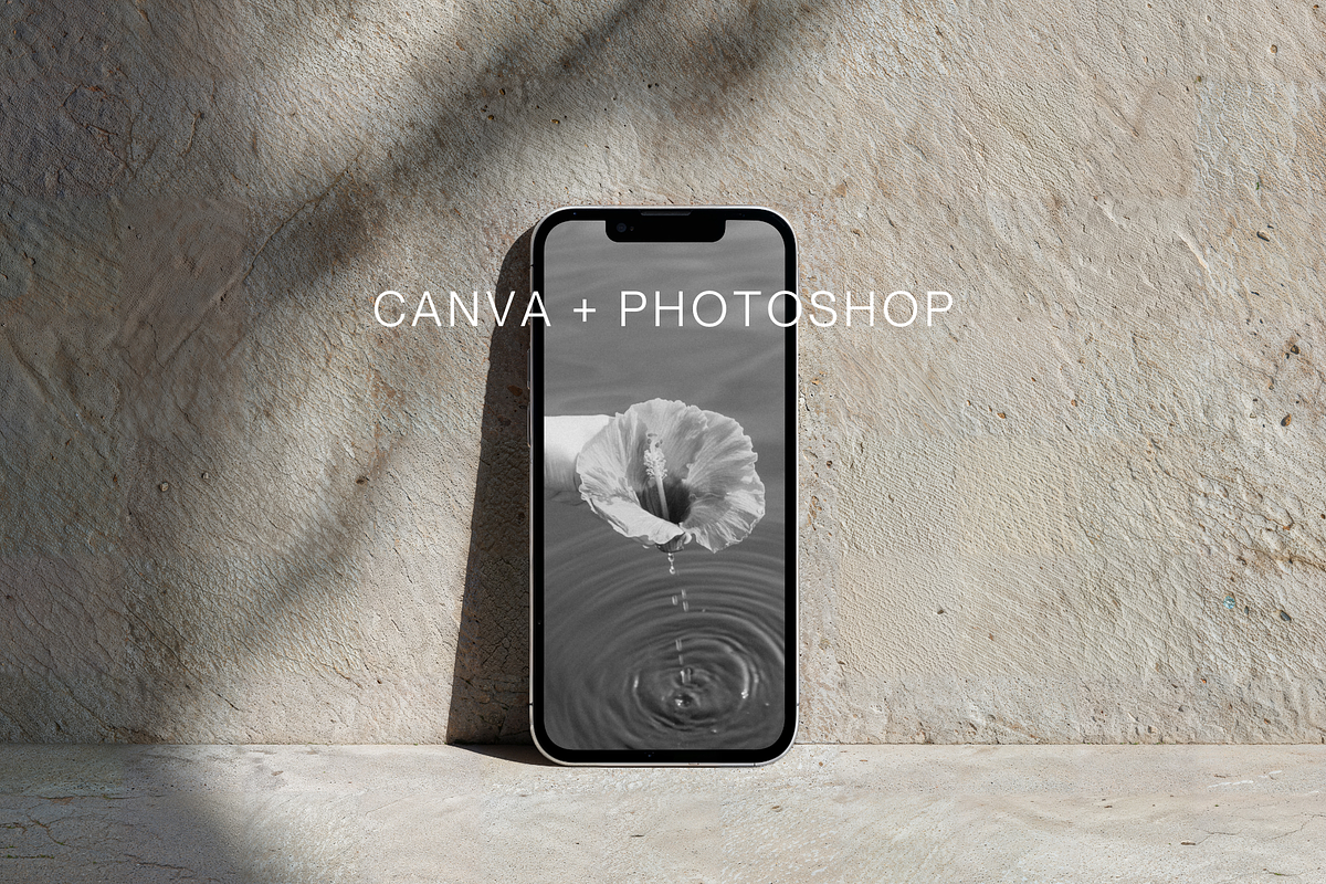 Sleek iPhone Mockup | Canva & PSD, an iPhone Mockup by The Ethical Agency (Photo 1 of 3)