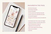 Wellness Social Media Kit CANVA PS, a Social Media Template by Sparrow & Snow (Thumbnail 2 of 26)