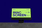 iMac Screen Mockup, an Advertising Mockup by HanaSaka_Studio (Thumbnail 4 of 5)