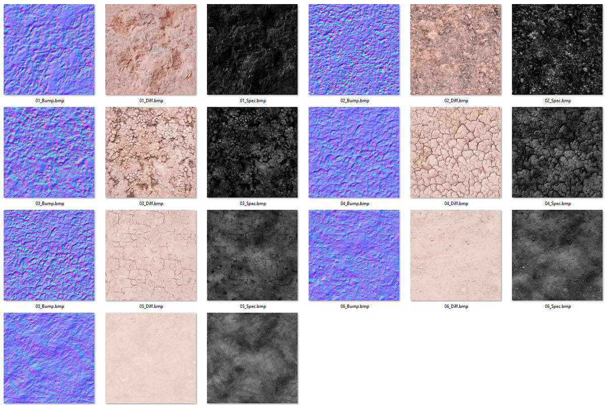 Ground Texture Set, a Textures & Material 3D Model by Beatheart Creative Studio (Photo 2 of 13)