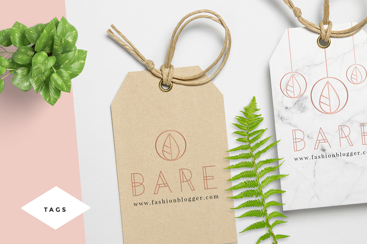 Bare Fashion Stationery Kit, a Stationery Template by Nordic.Arg (Photo 5 of 9)
