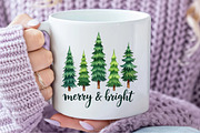 Merry And Bright PNG, an Illustration by Designworld (Thumbnail 5 of 5)