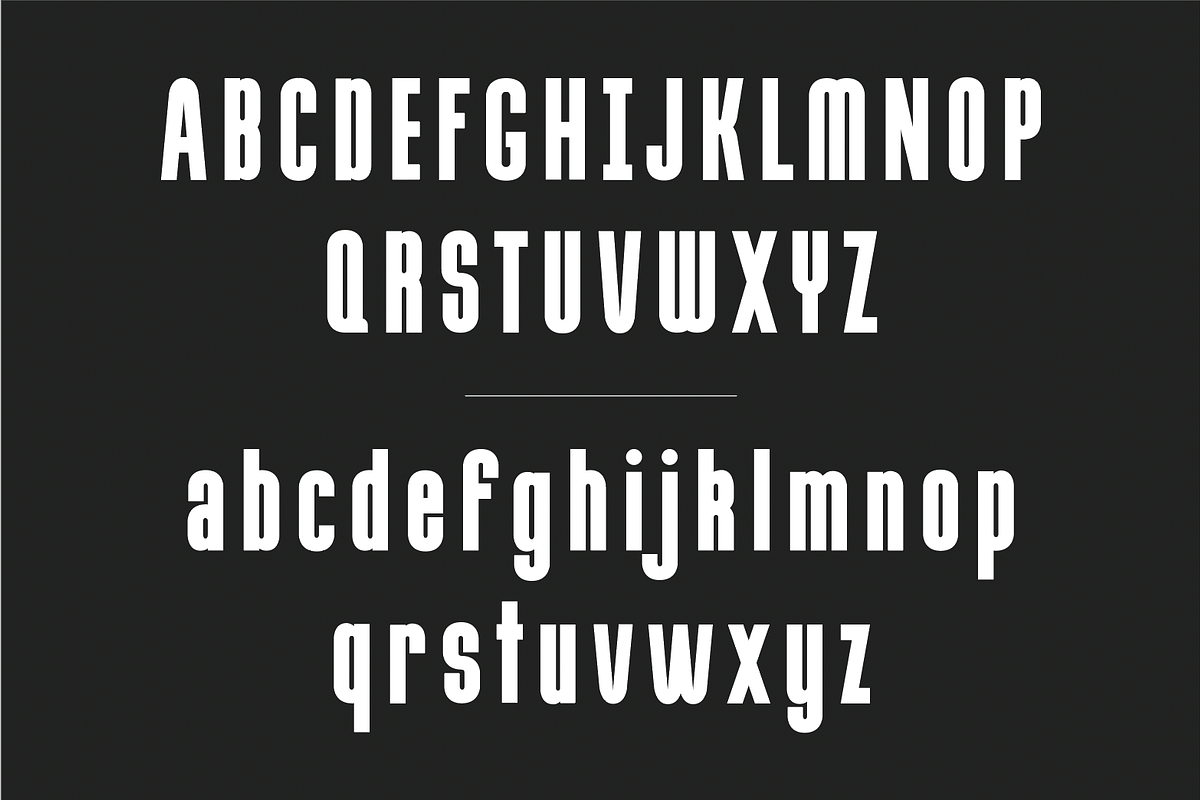 Evolve Sans Serif Display Type, a Font by Kelsey Benedict Design (Photo 6 of 9)